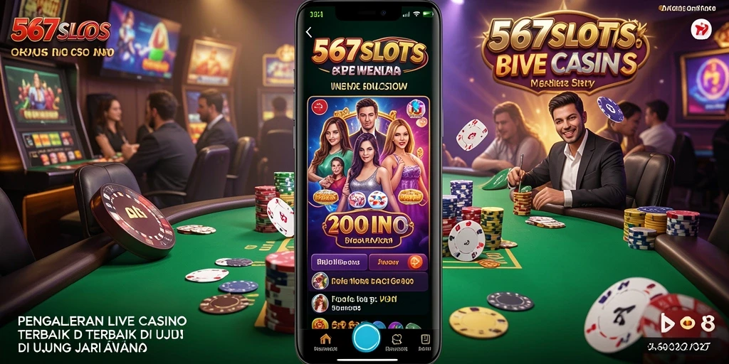 Gameplay Live Casino yang intens dan interaktif di 567SLOTS.