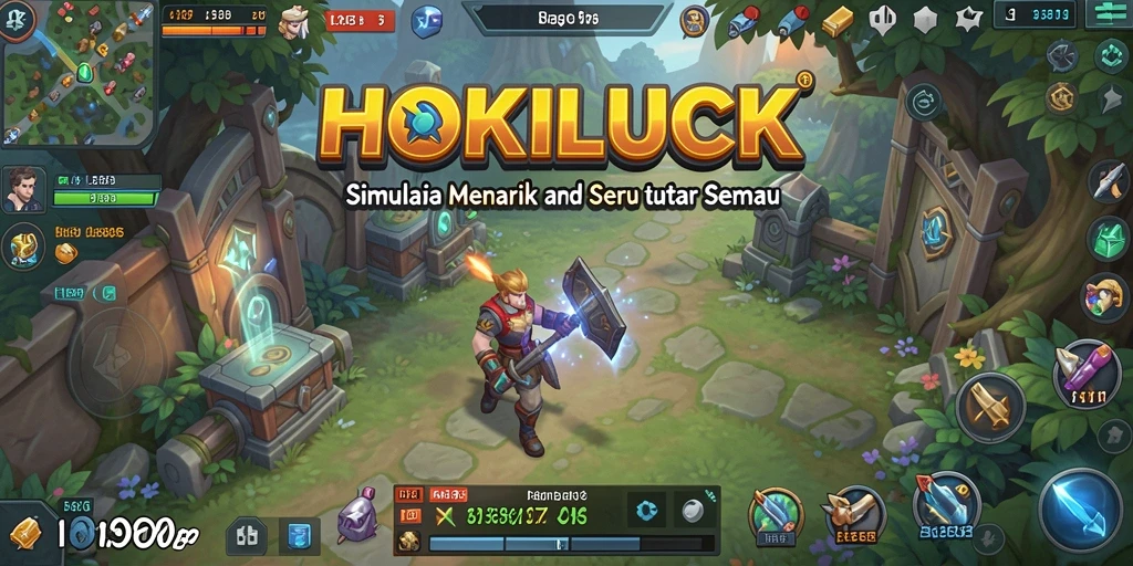 Tampilan gameplay HOKILUCK yang menarik dan interaktif.