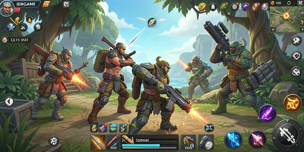 Tangkapan layar dari gameplay menarik dalam IDRGAME yang menampilkan elemen simulasi.
