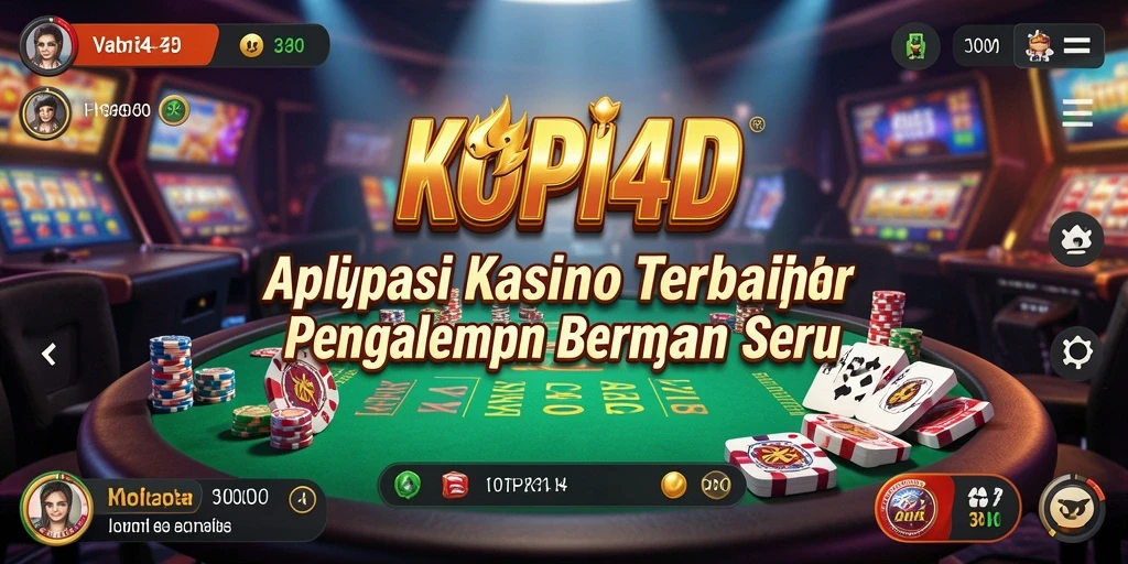 Screenshot KOPI4D menampilkan gameplay Kasino yang menarik dan interaktif.