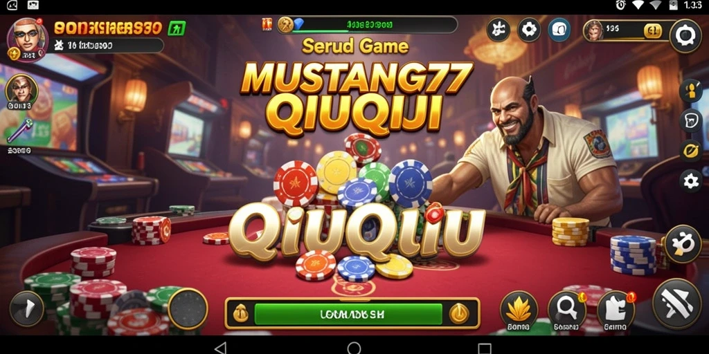 Screenshot gameplay MUSTANG77 yang menegangkan dan seru.