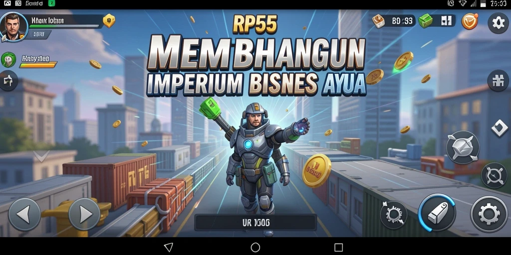 Tampilkan gameplay RP55 yang menantang dan menarik.
